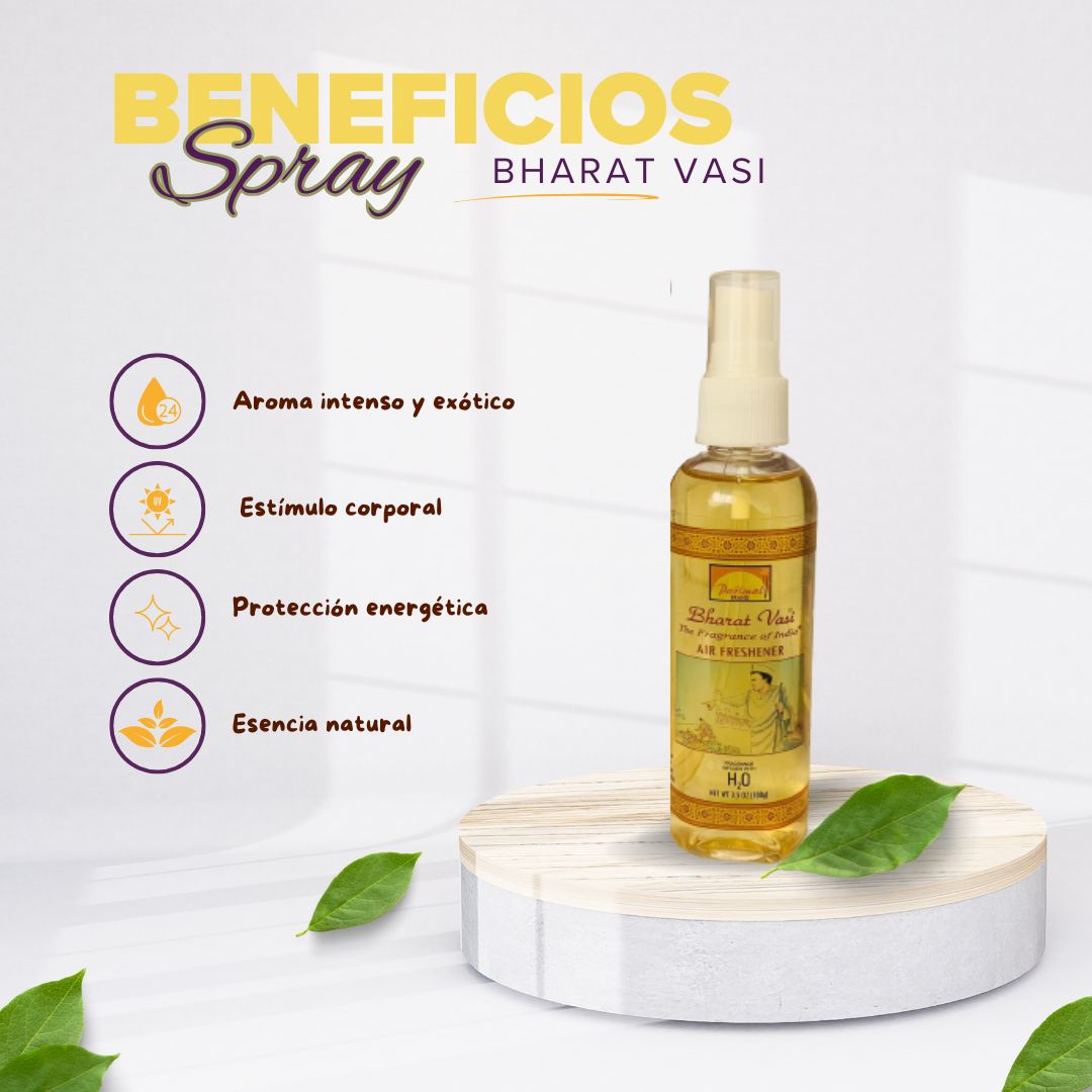 Aromatizante Spray Bharat Vasi 100mL