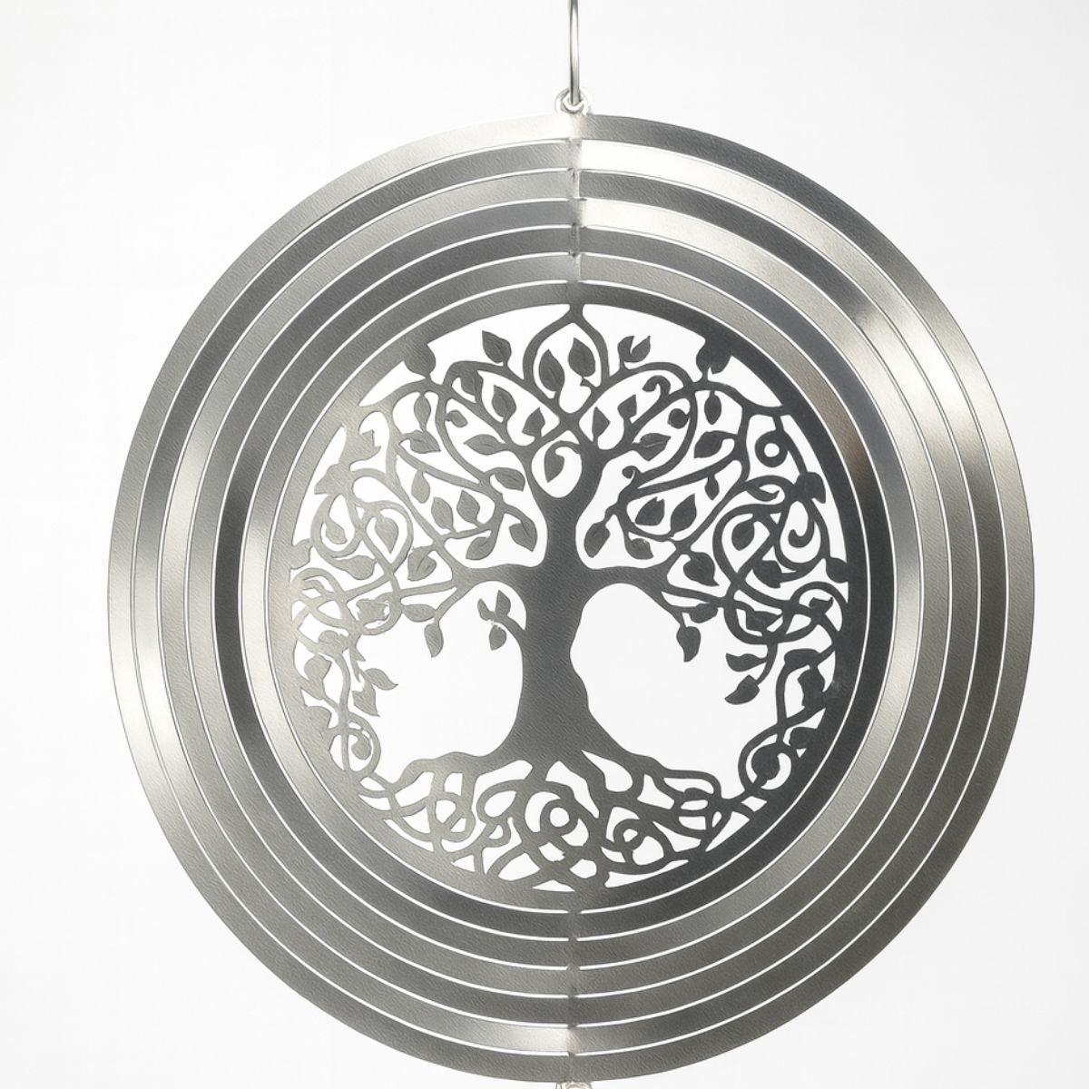 Anillo de Viento - Arbol de la Vida Plateado