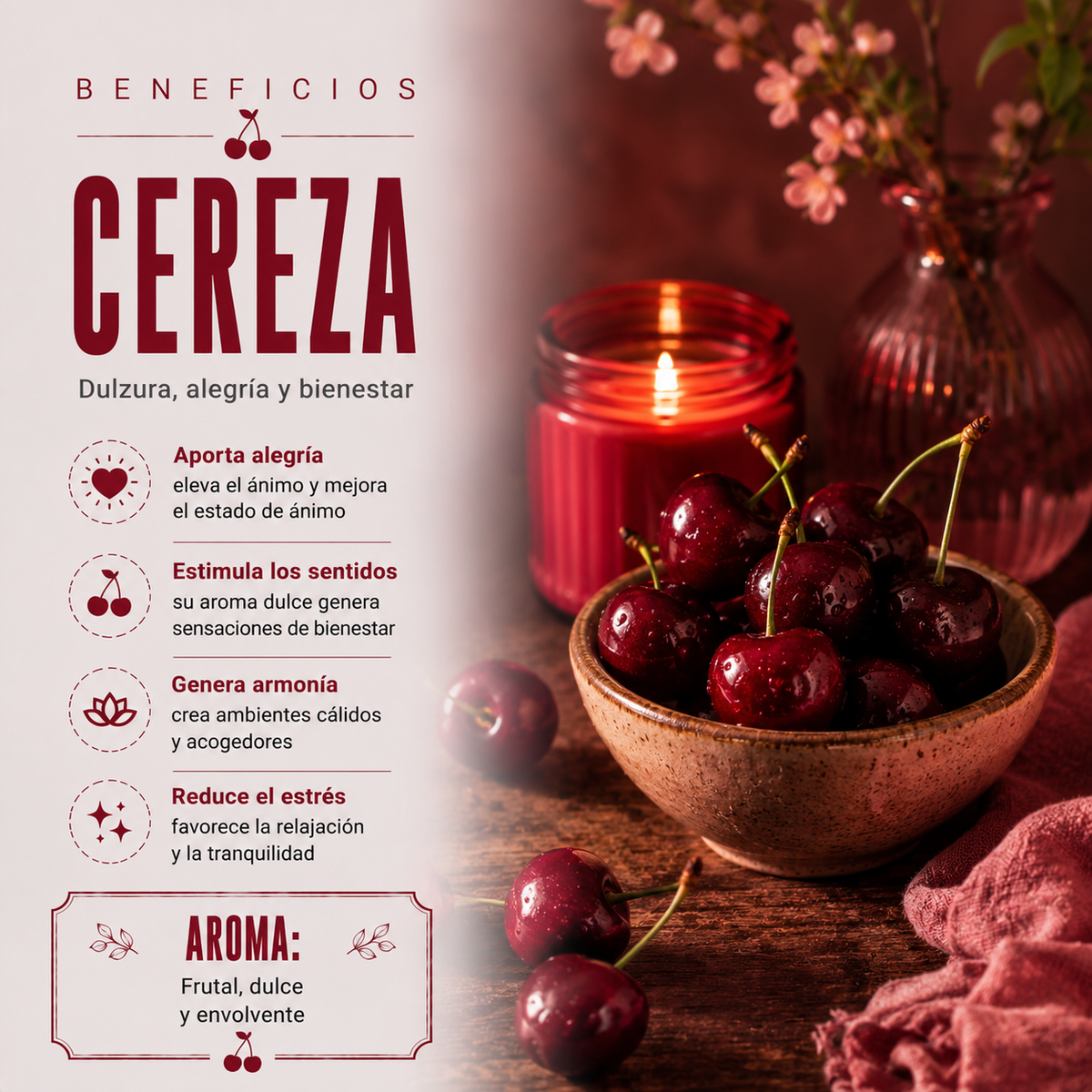Incienso Masala Cereza