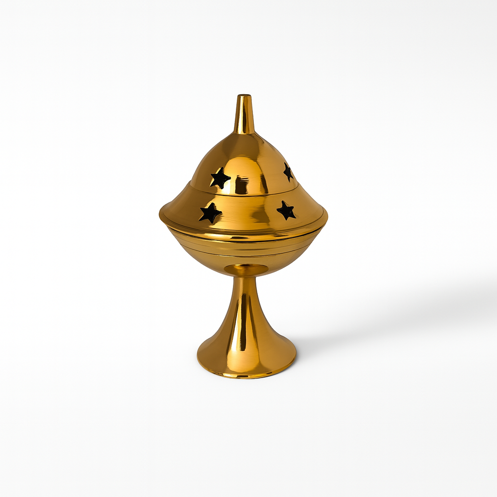 Porta Incienso - Quemador de Bronce Videshee