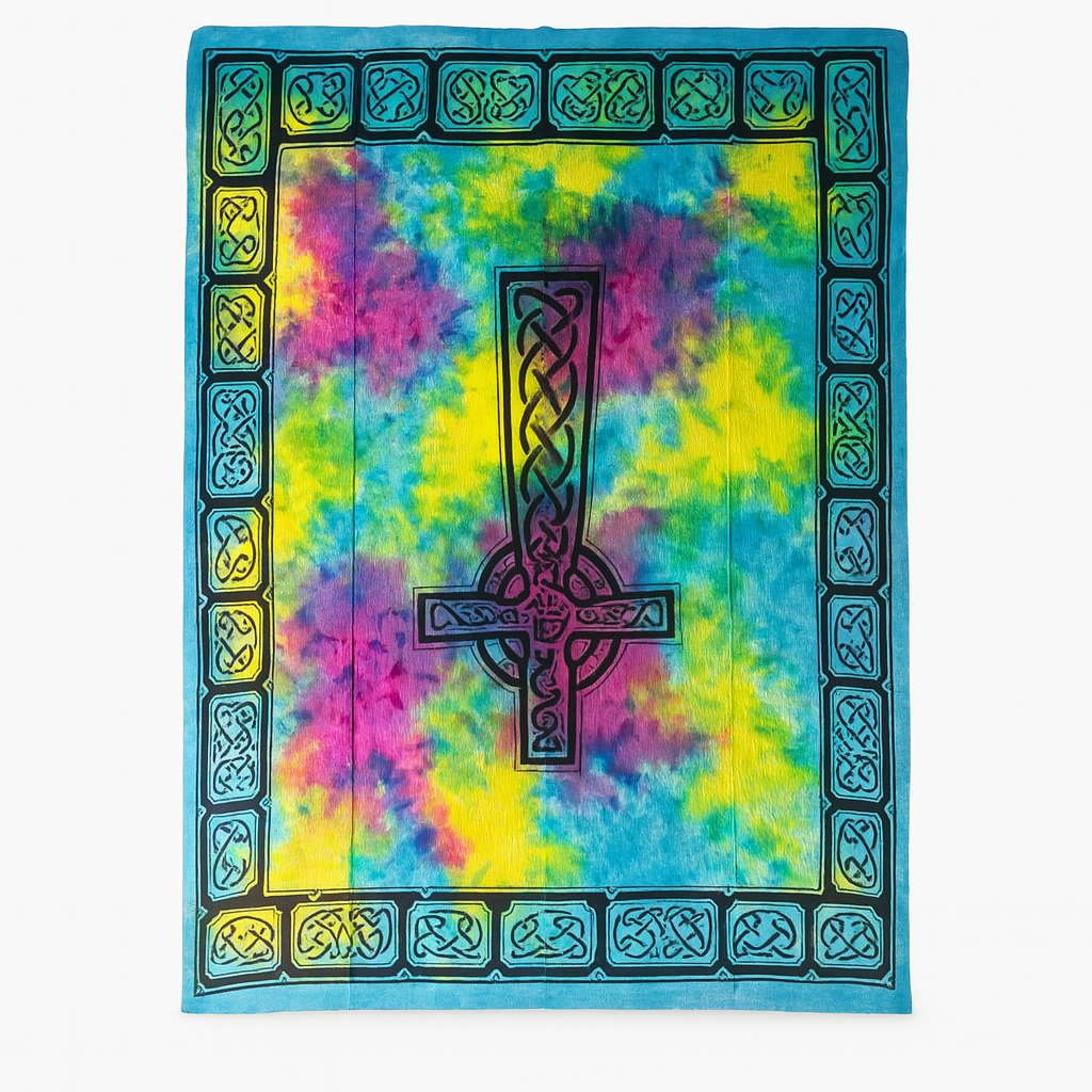 Cubrecama 2 Plaza Psico Cross