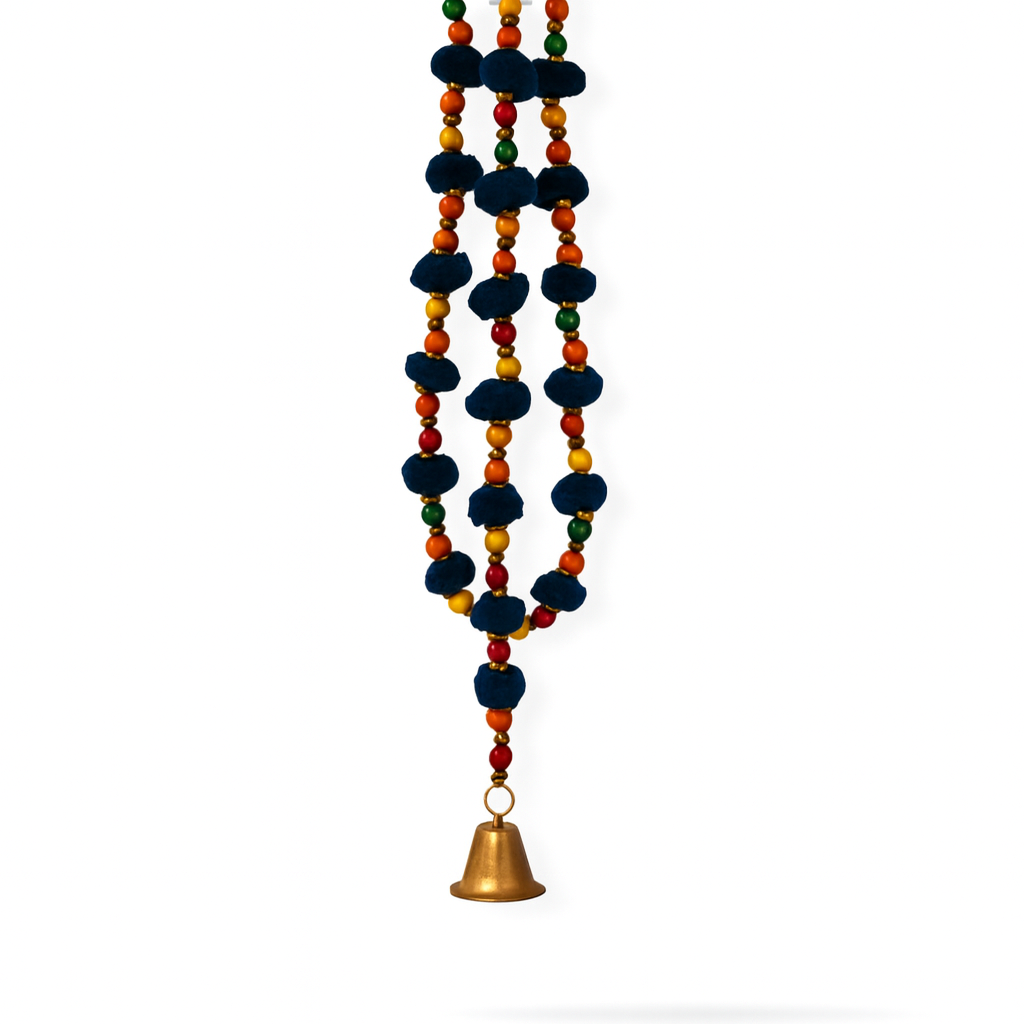 Colgante Terraza Azul Tricolor