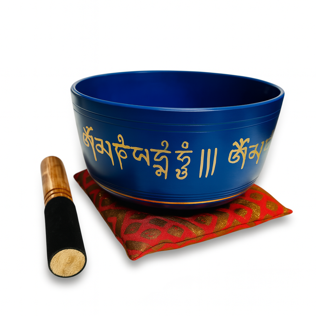 Box Cuenco Tibetano Azul 19cm