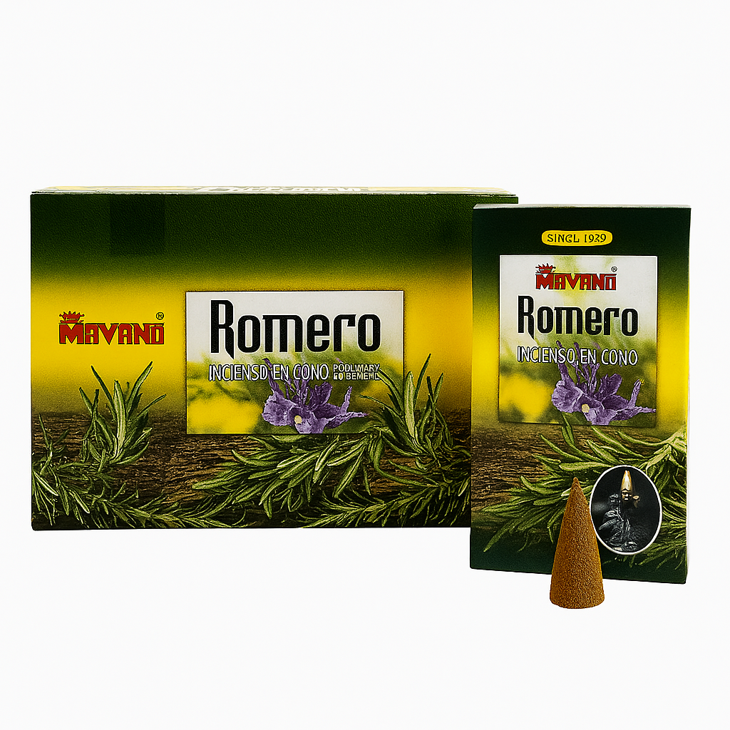 Incienso Cascada Romero 120conos