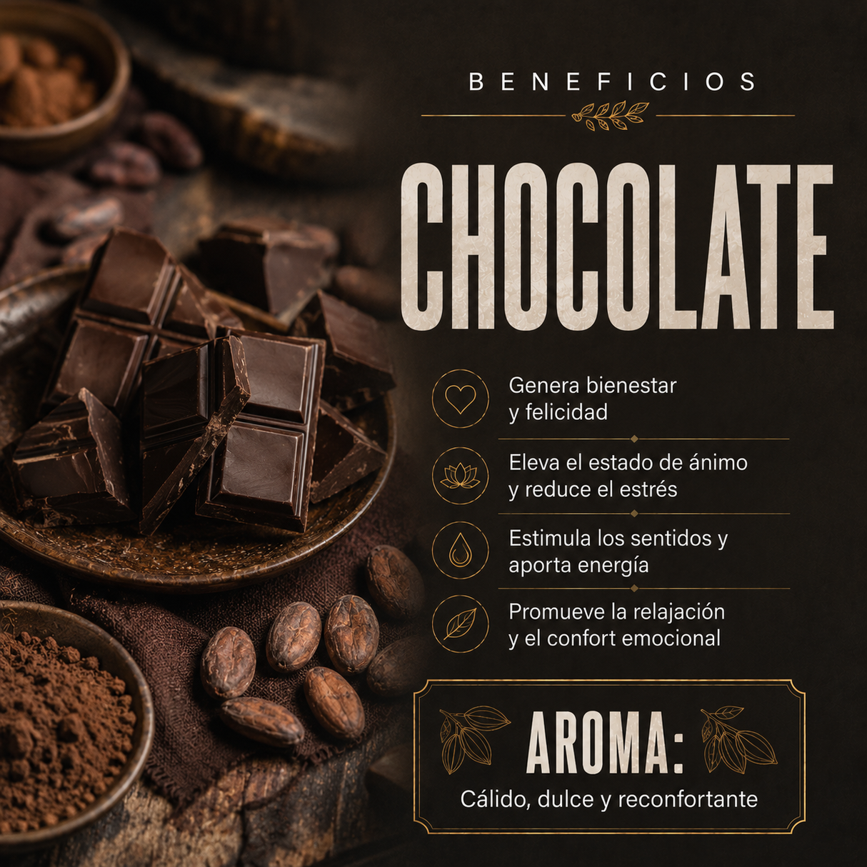 Aceite Aromático de Chocolate
