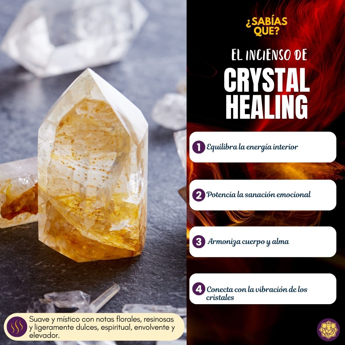 Incienso Crystal Healing