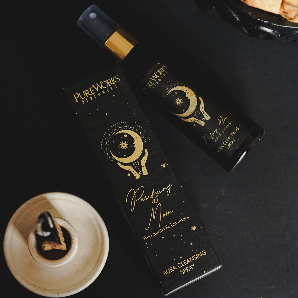 Ambientador esotérico limpiador de Aura - Luna Purificadora - Song of India