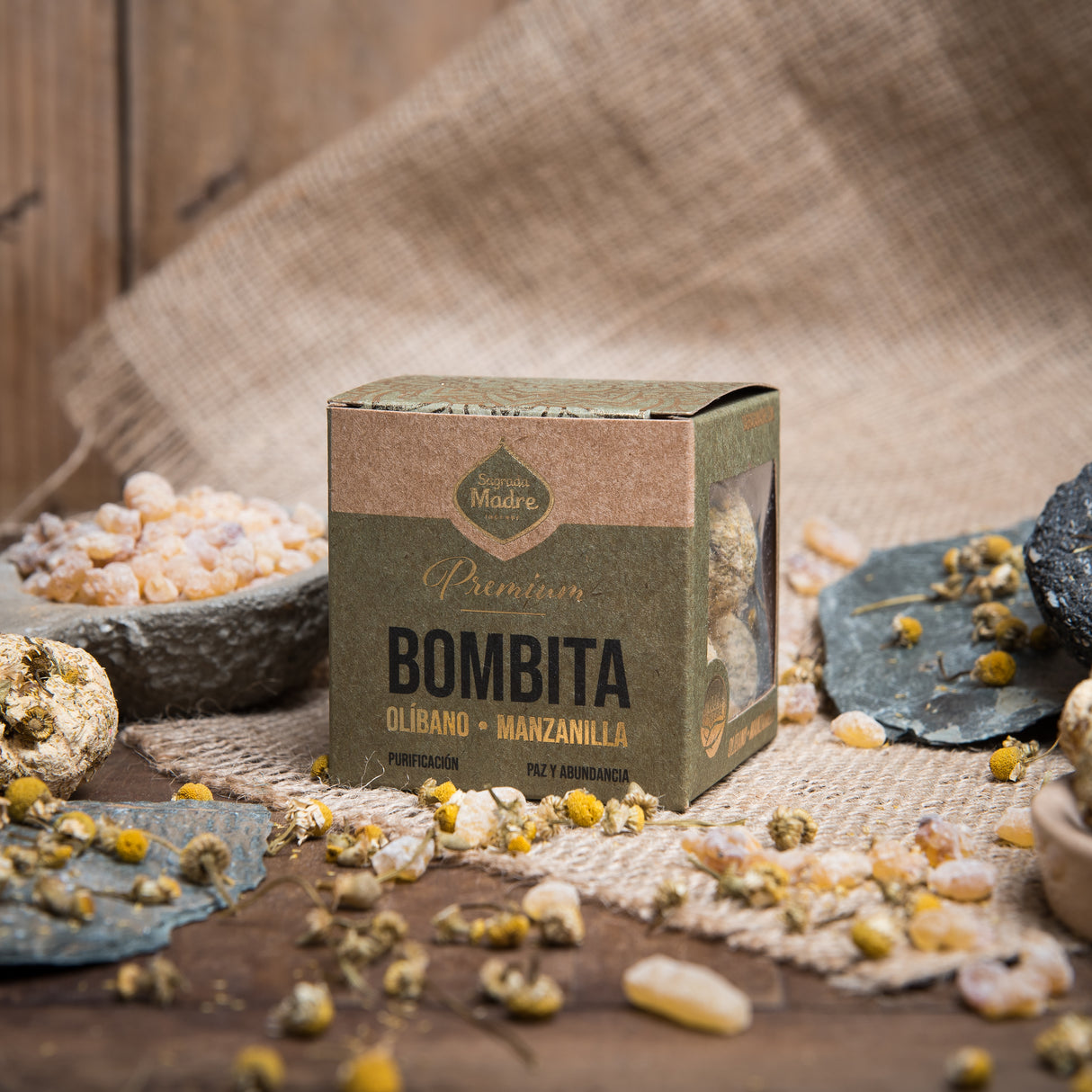Bomba Premium Manzanilla & Olíbano