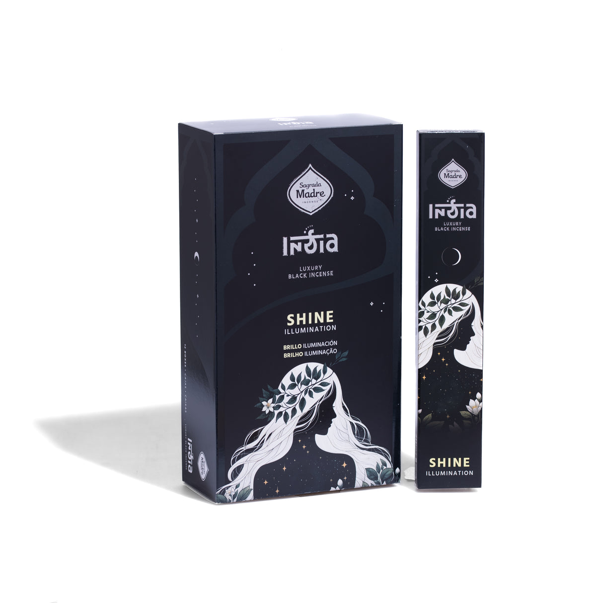 Sahumerio India Black Brillo