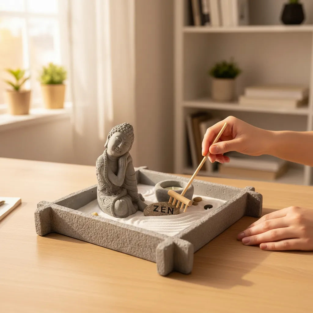 Jardin Zen Budda Siddhartha