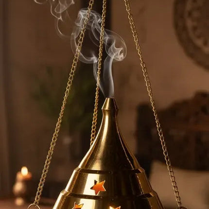 Quemador de Resina Estrella Colgante