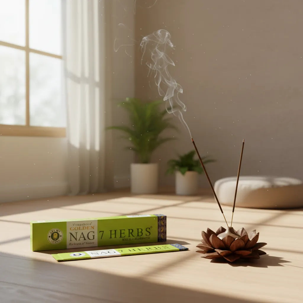 Incienso Golden Nag 7 Hierbas