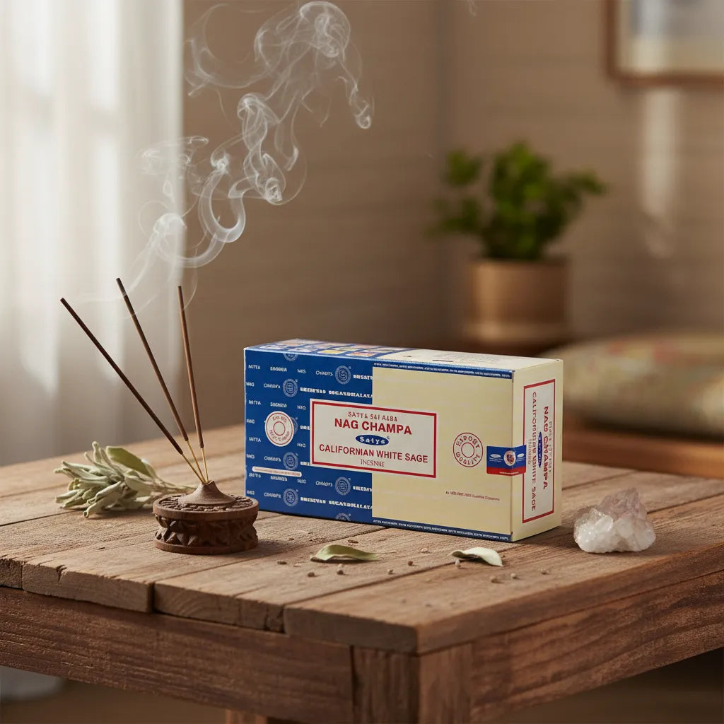 Incienso Duo Nag Champa y Californian White Sage