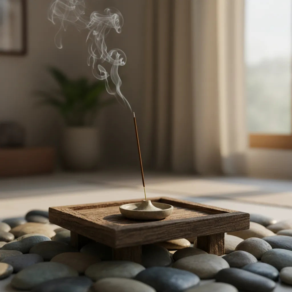 Incienso Orgánico Palo Santo con Rosas