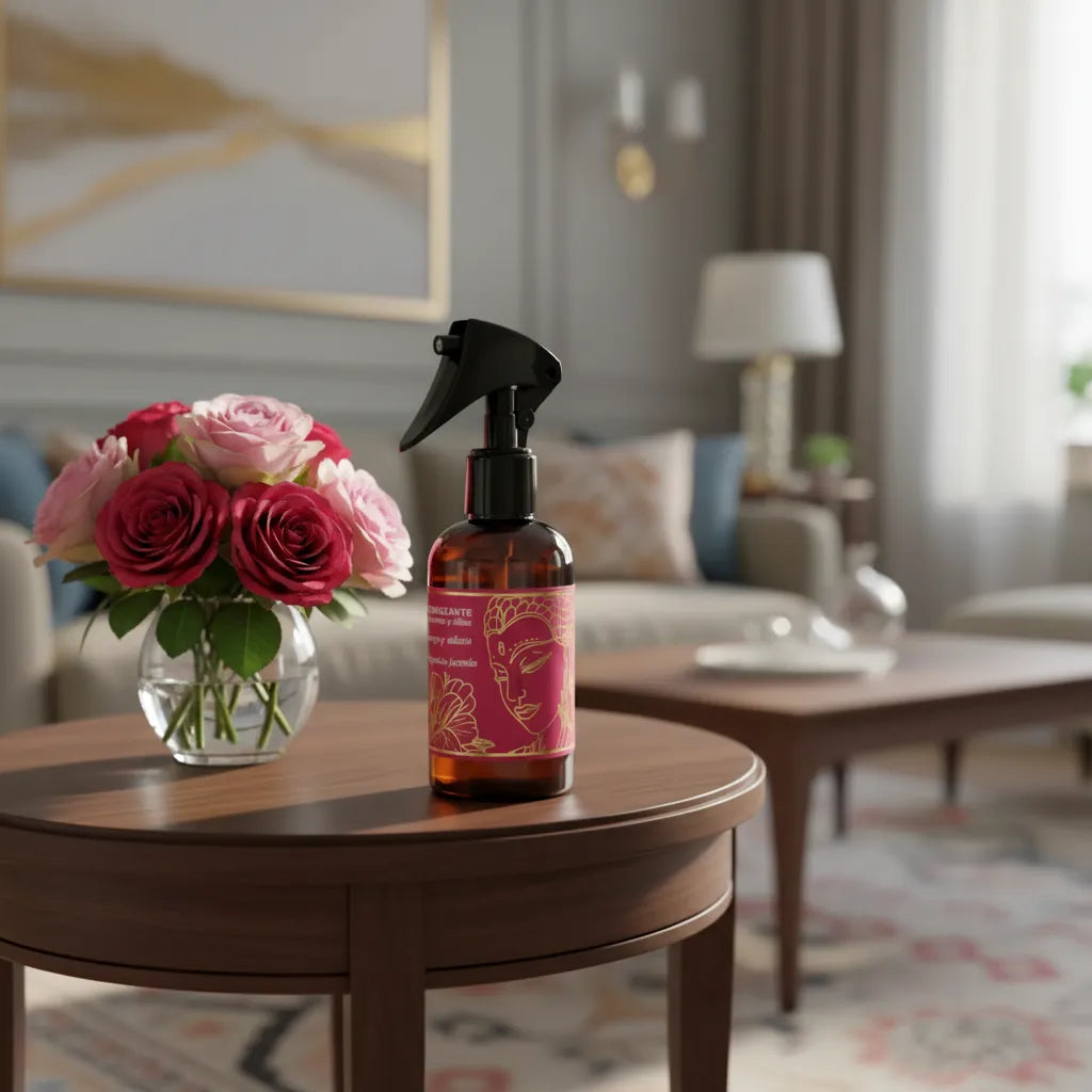 Aromatizante Spray Rosa Bulgara 200 mL
