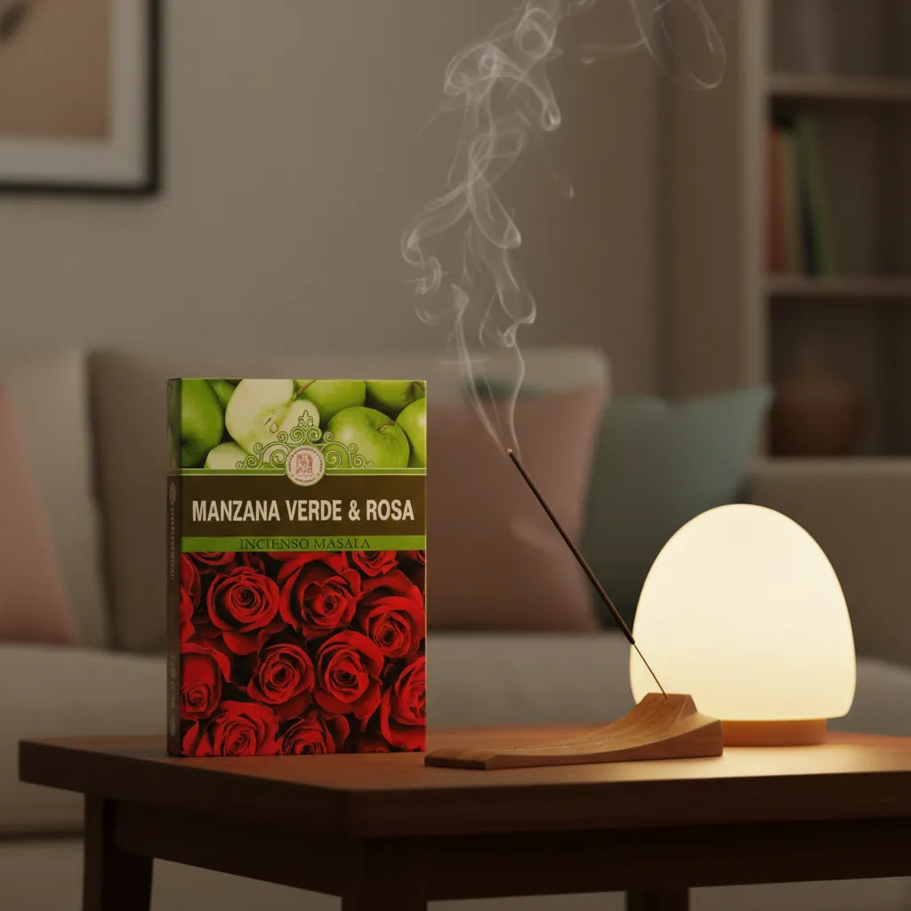 Incienso Manzana Verde y Rosas