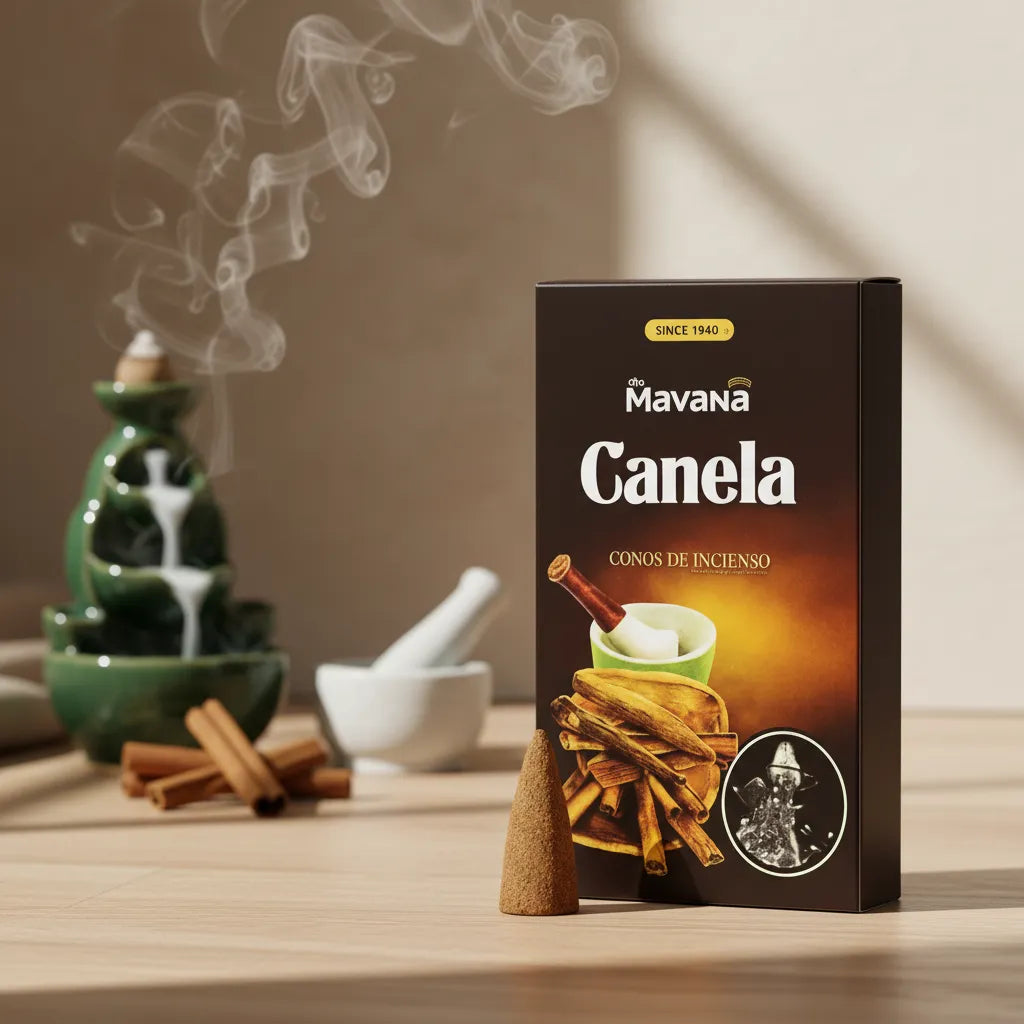 Incienso Cascada Canela 120 conos