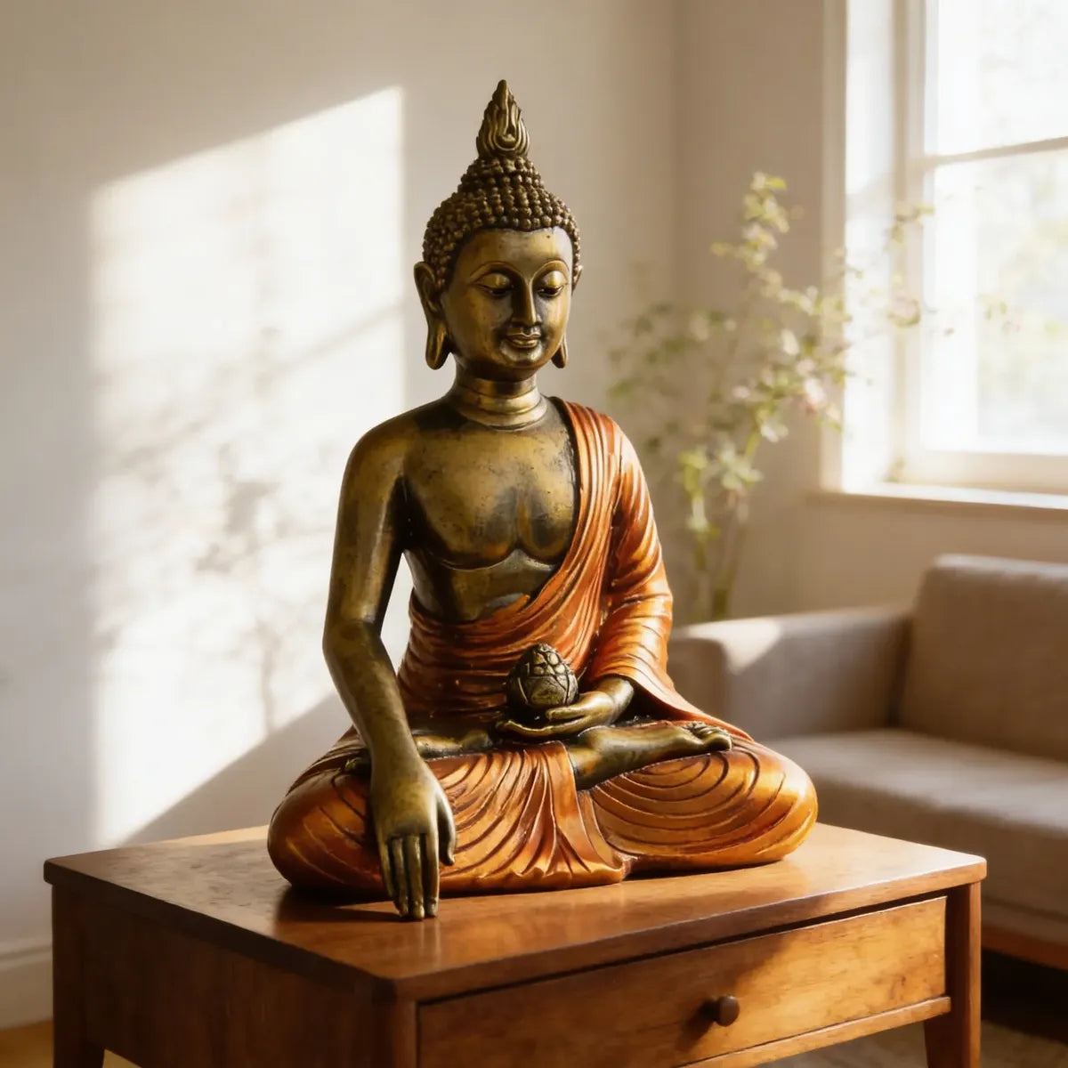 Buda Siddharta Radiante Bhumisparsa
