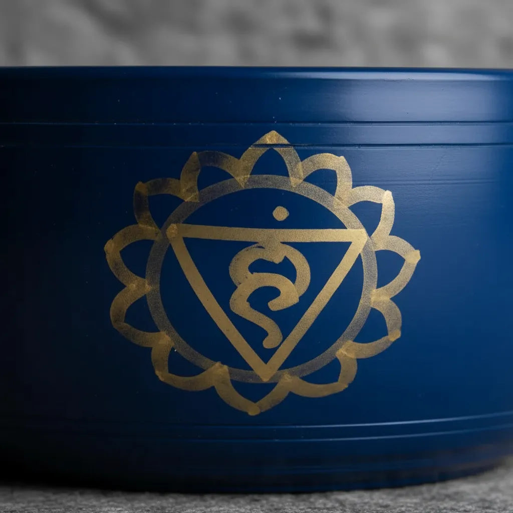 Cuenco Tibetano Azul 18 cm