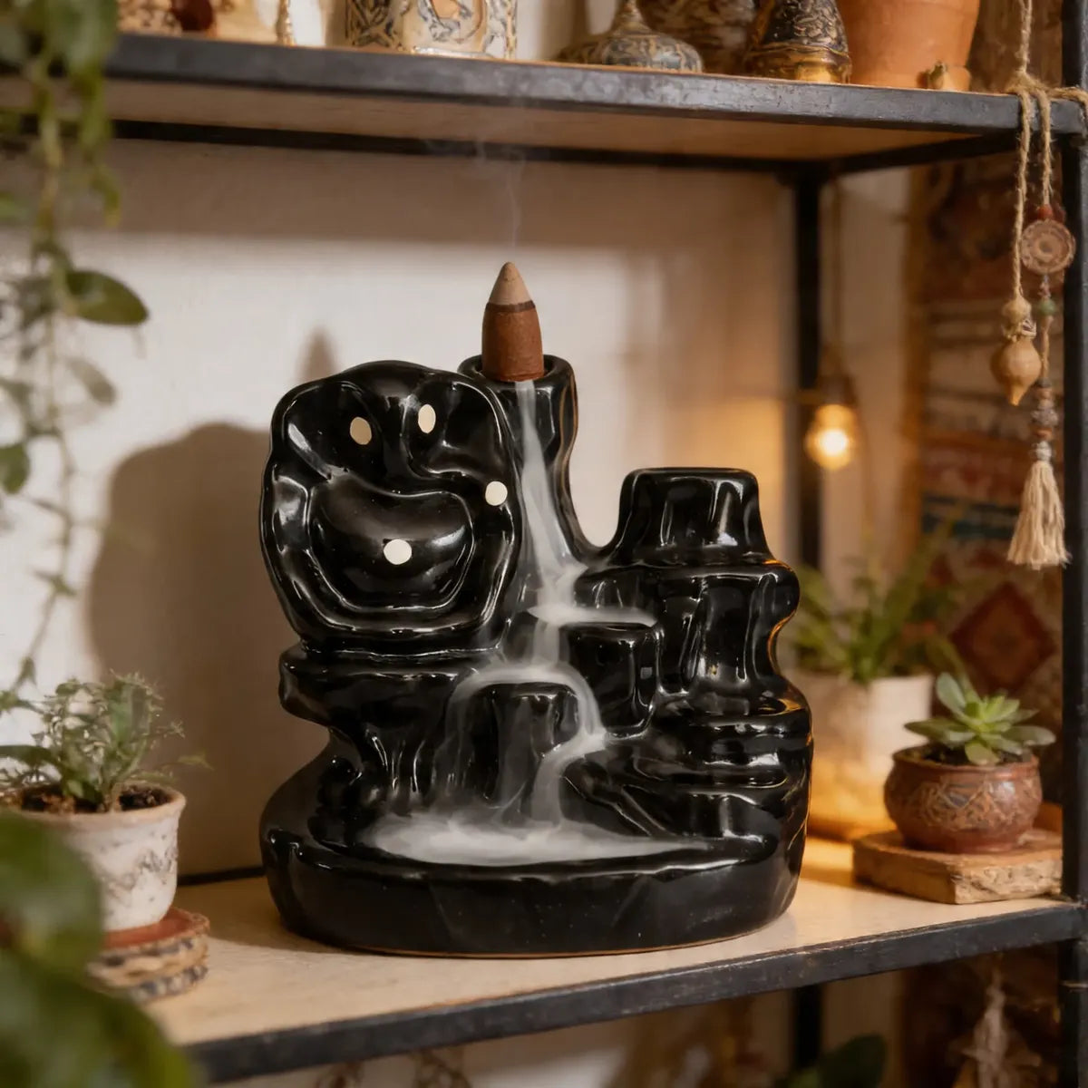 Porta Incienso Cascada Mystic Ganesh