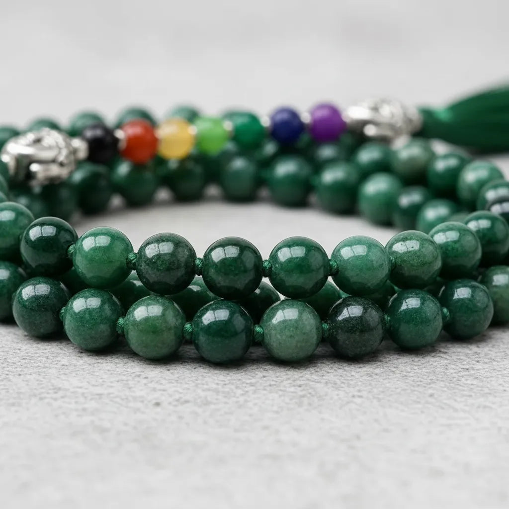 Japa Mala Buda Aventurina 6mm