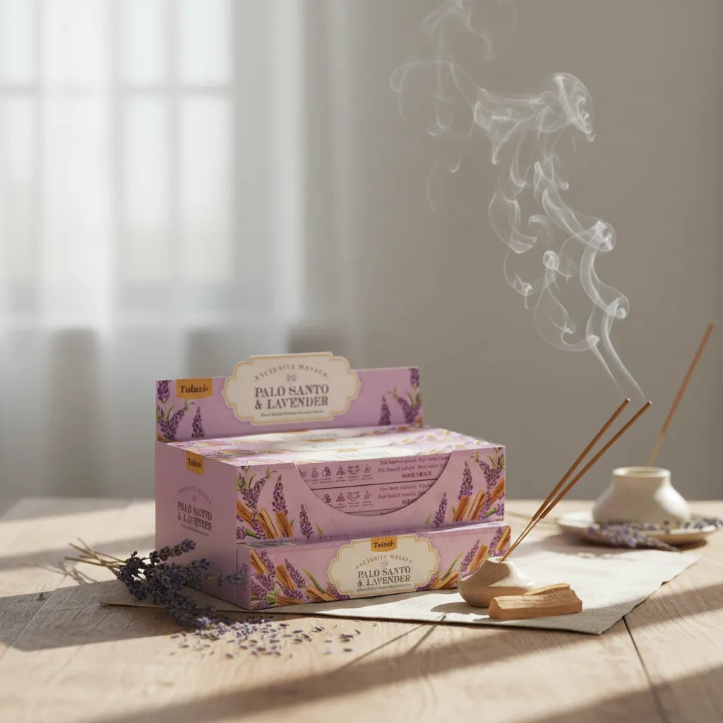 Incienso Palo Santo y Lavanda
