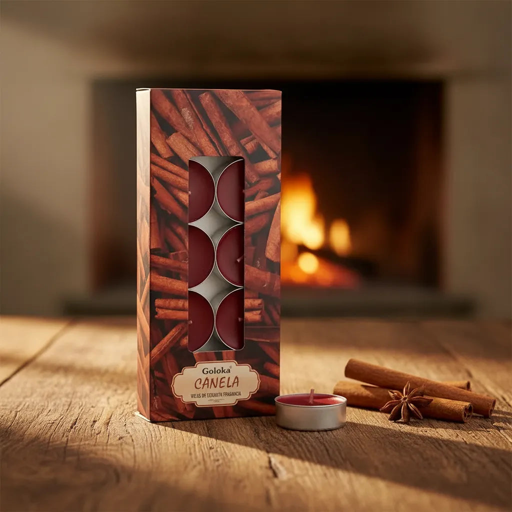 Vela Tealight Canela