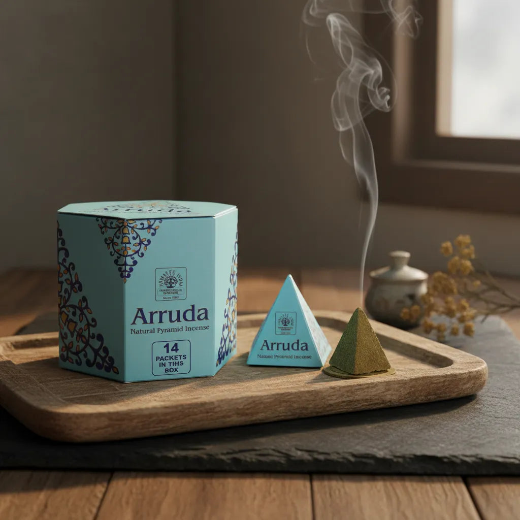 Incienso en Pirámide Ruda