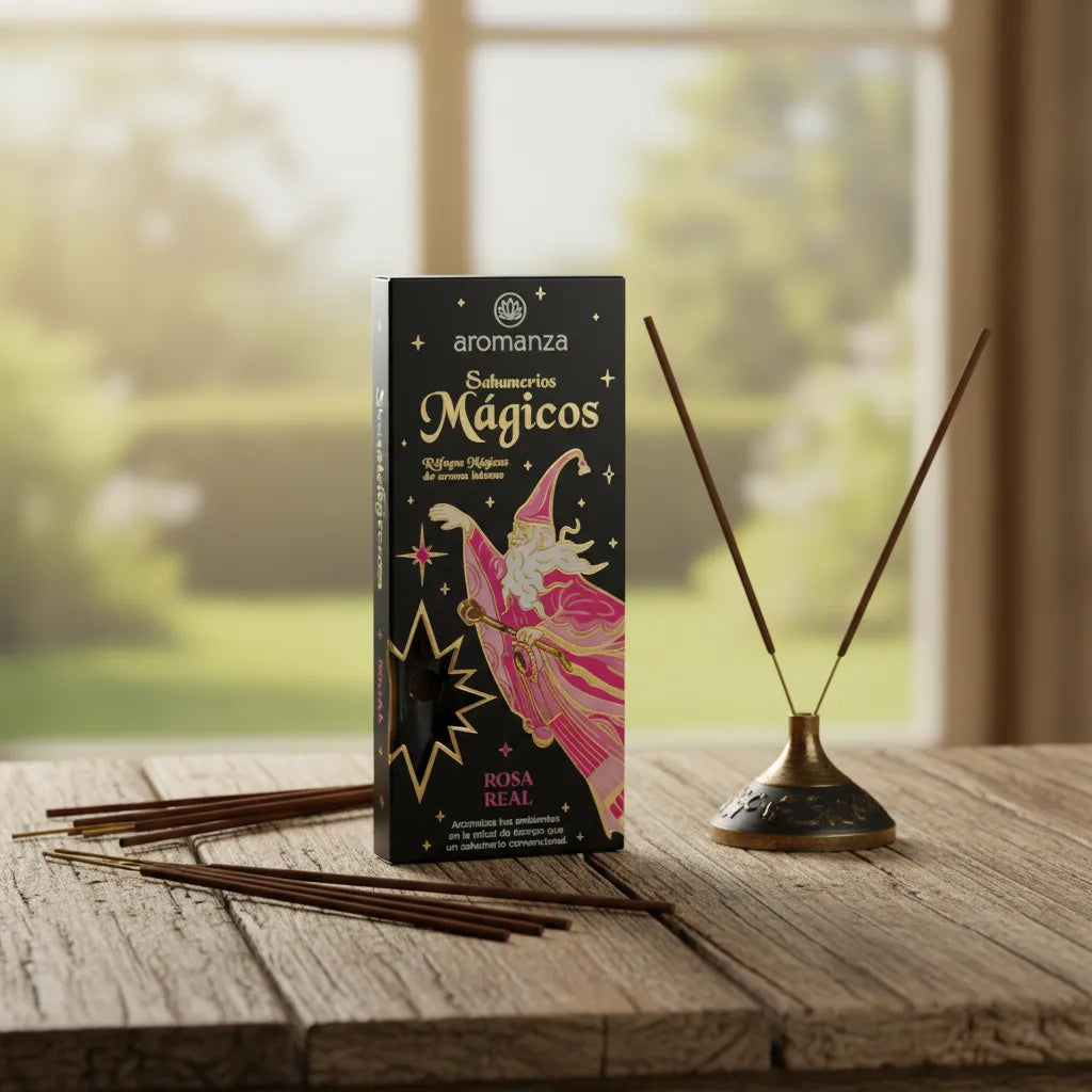 Sahumerio Magico Rosa Real