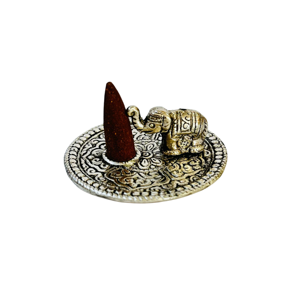 Porta Incienso Redondo Elefante