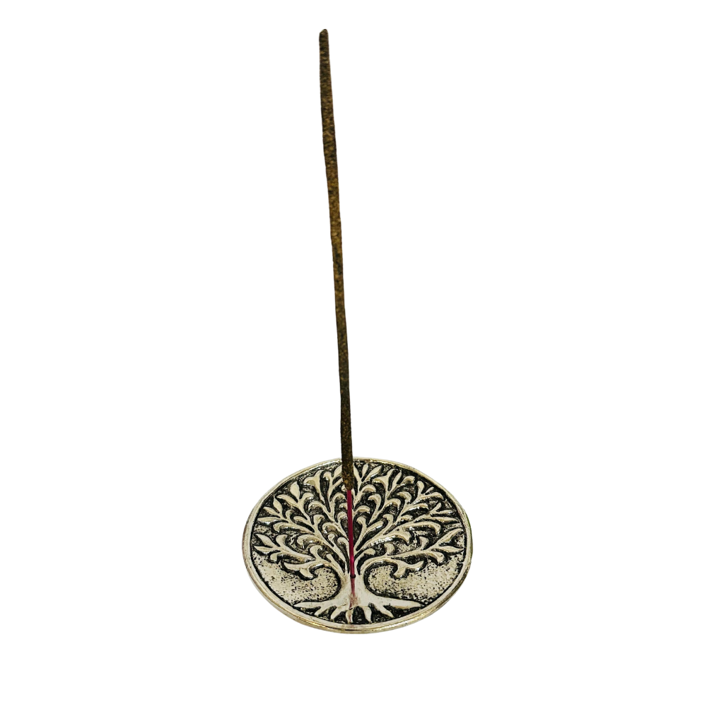 Porta Incienso Redondo Árbol Ancestral