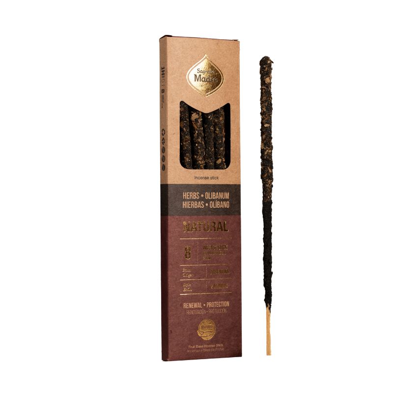 Sahumerio Dos Aromas Hierbas Olíbano