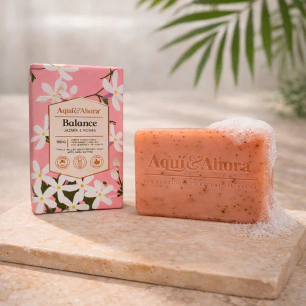 Jabón Aromático Balance Jazmín Rosas 150 Gr