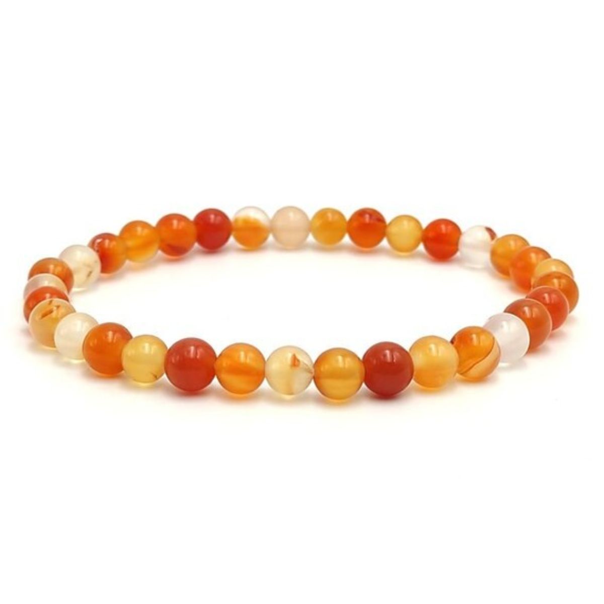 Pulsera Cornalina 6mm