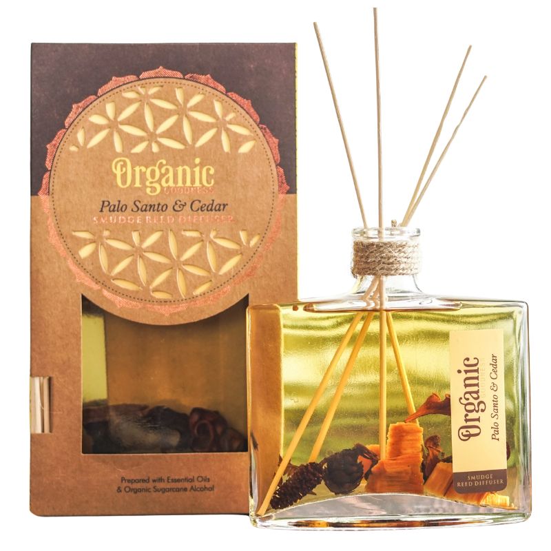 Difusor Mikado Organic Goodness Palo Santo y Cedro - Song of India