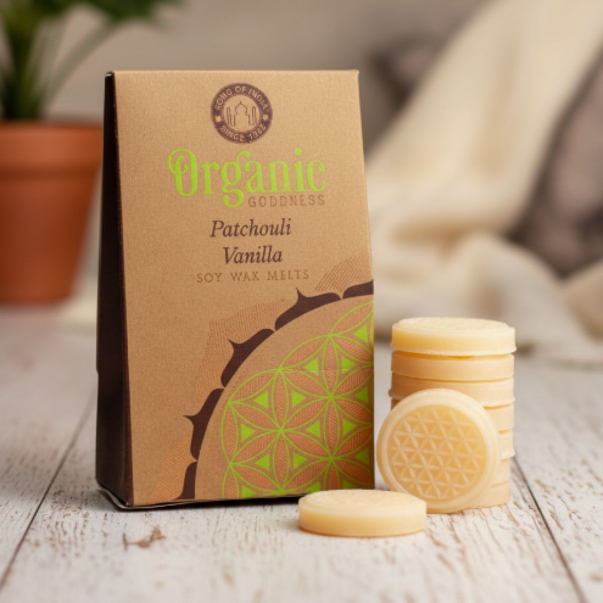 Pastilla Cera Aromática Pachulí Vainilla