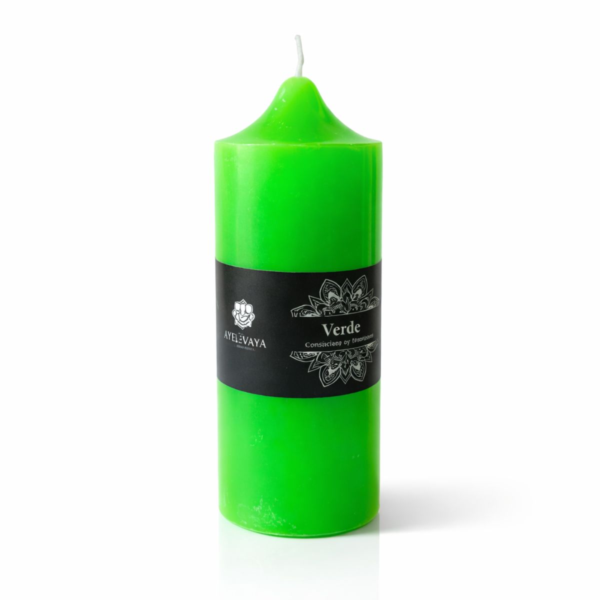 Velón Verde 10cm