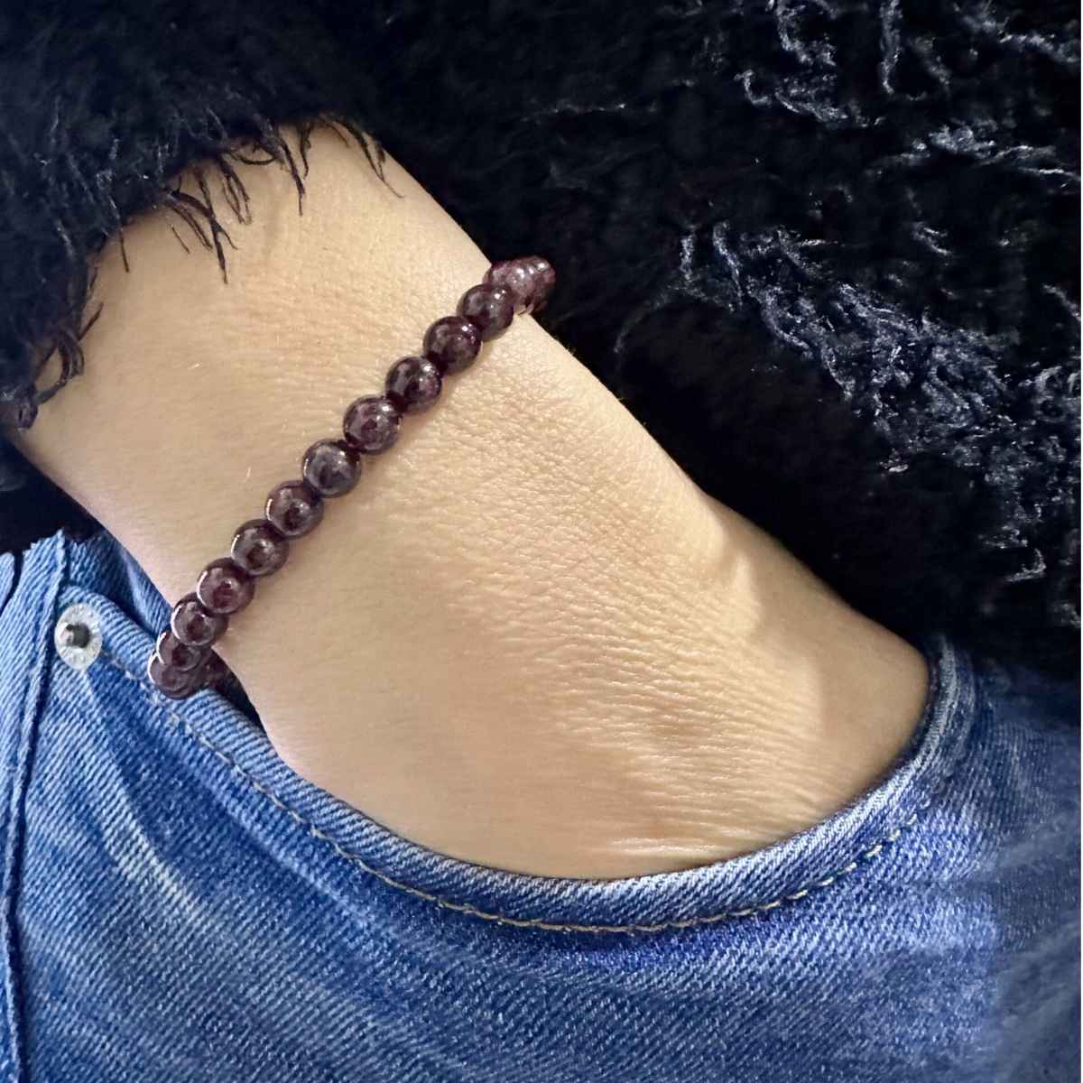 Pulsera Granate 6mm