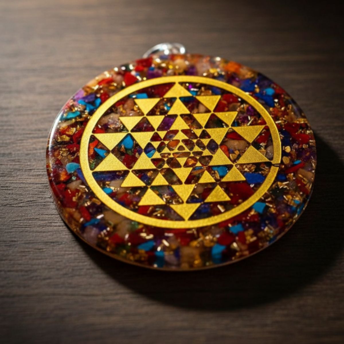 Colgante Orgon Sri Yantra