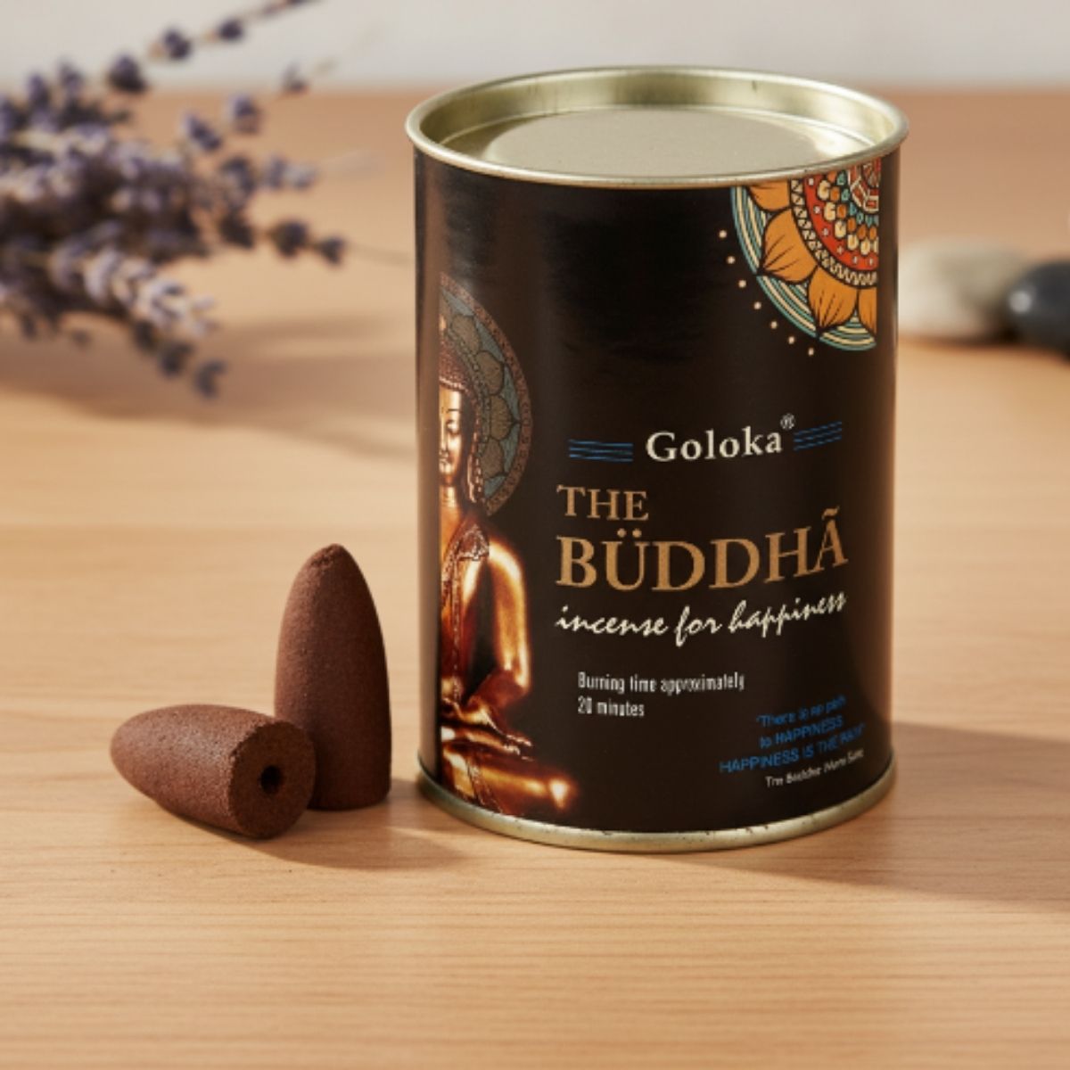 Incienso Cascada Buda 24 conos