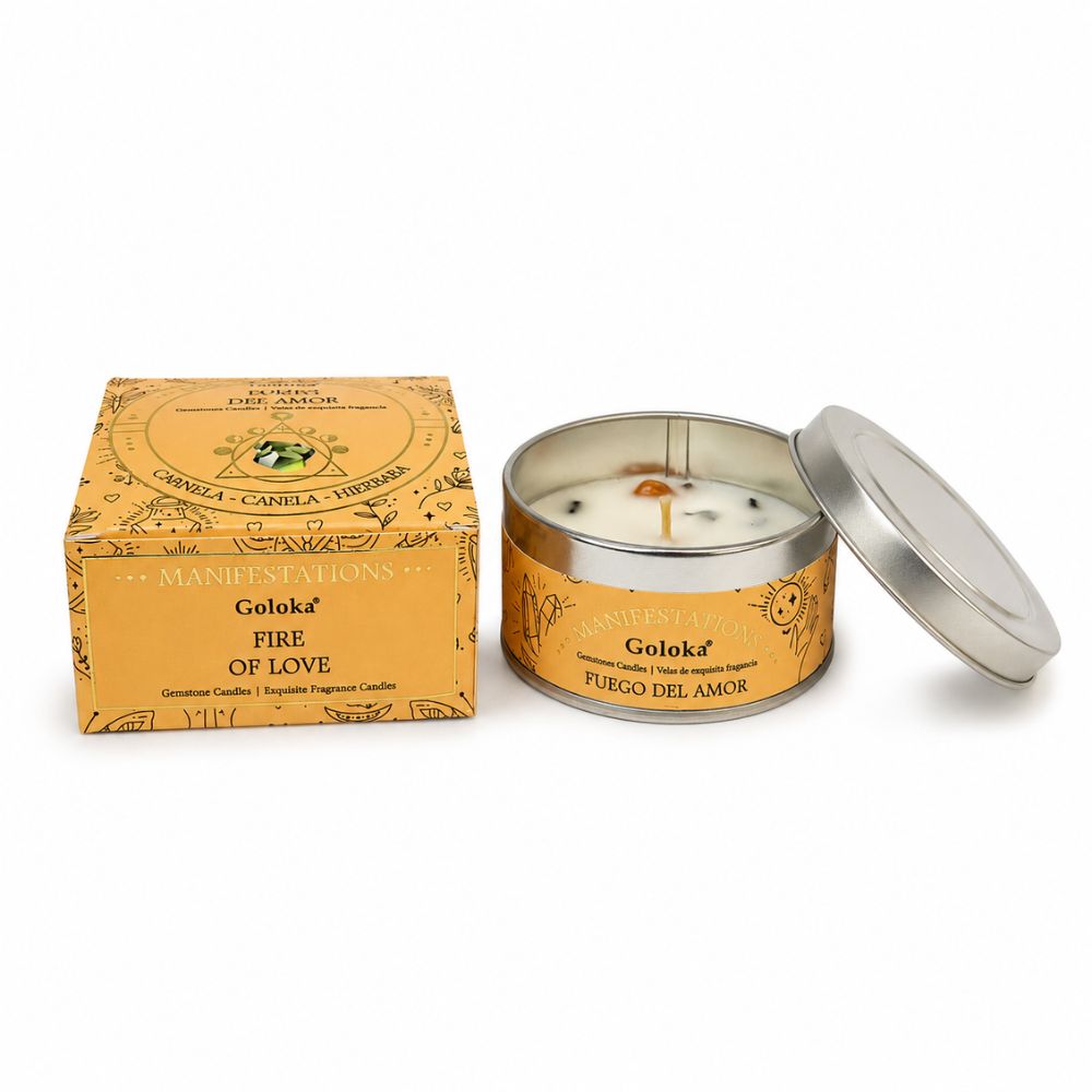 Vela Tarro Canela con Cornalina