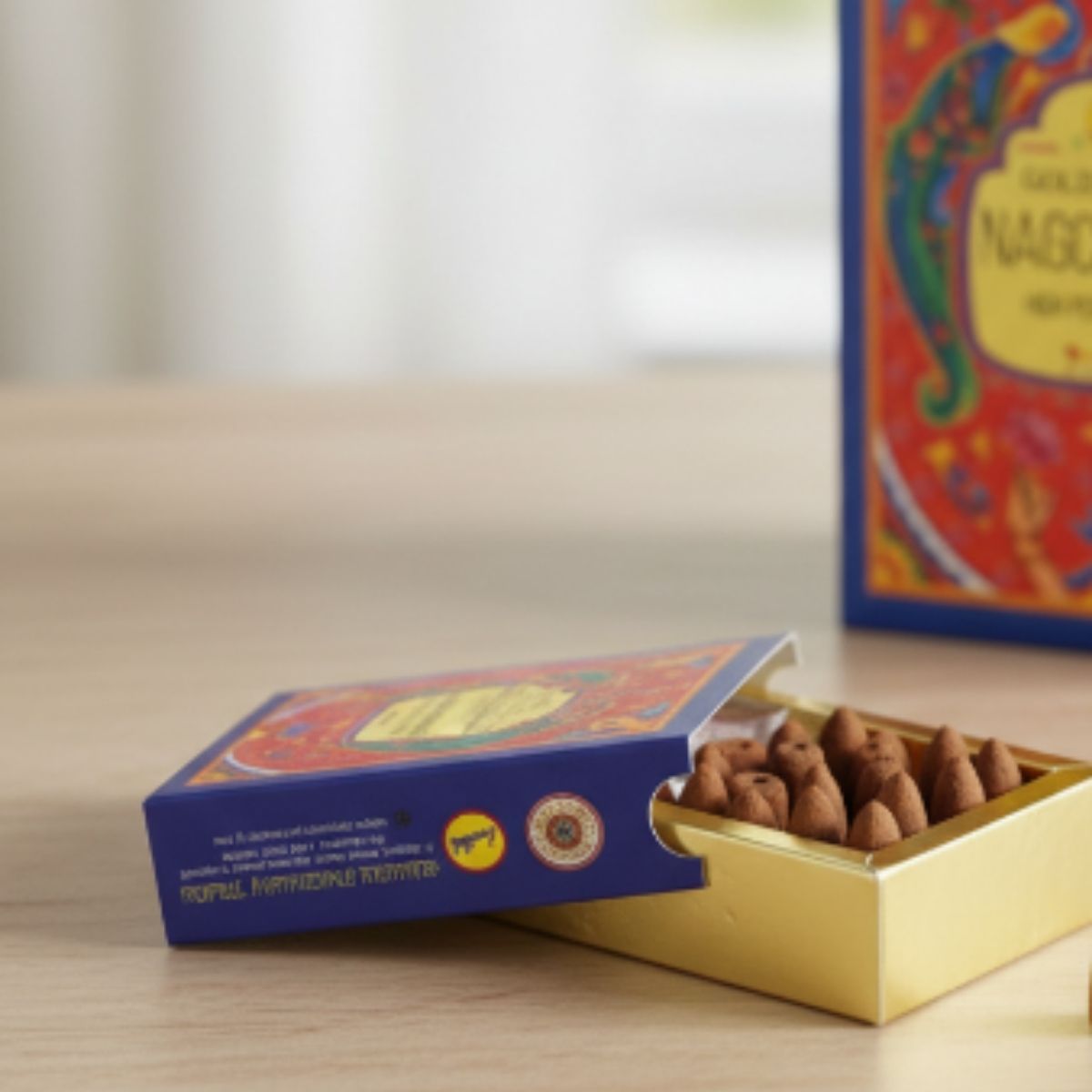 Incienso Cascada Golden Indian Nag Champa 120 conos