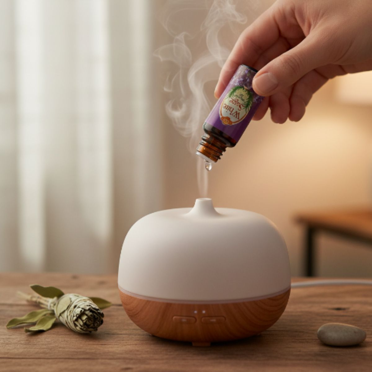 Aceite Aromático de Salvia Blanca