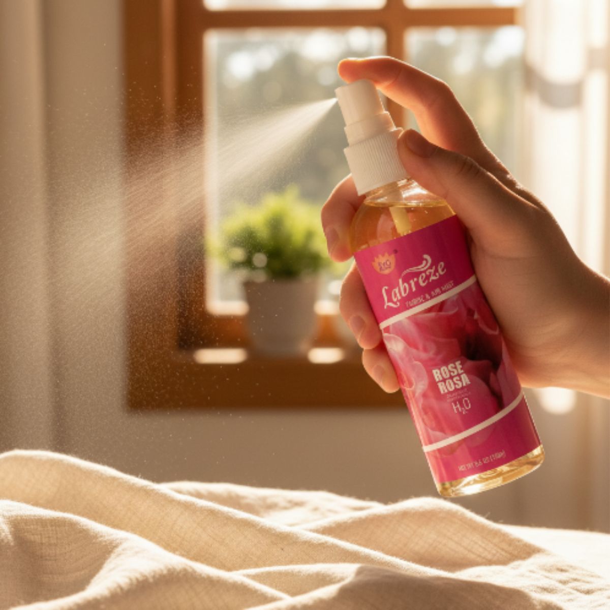 Aromatizante Spray Rosa 100mL