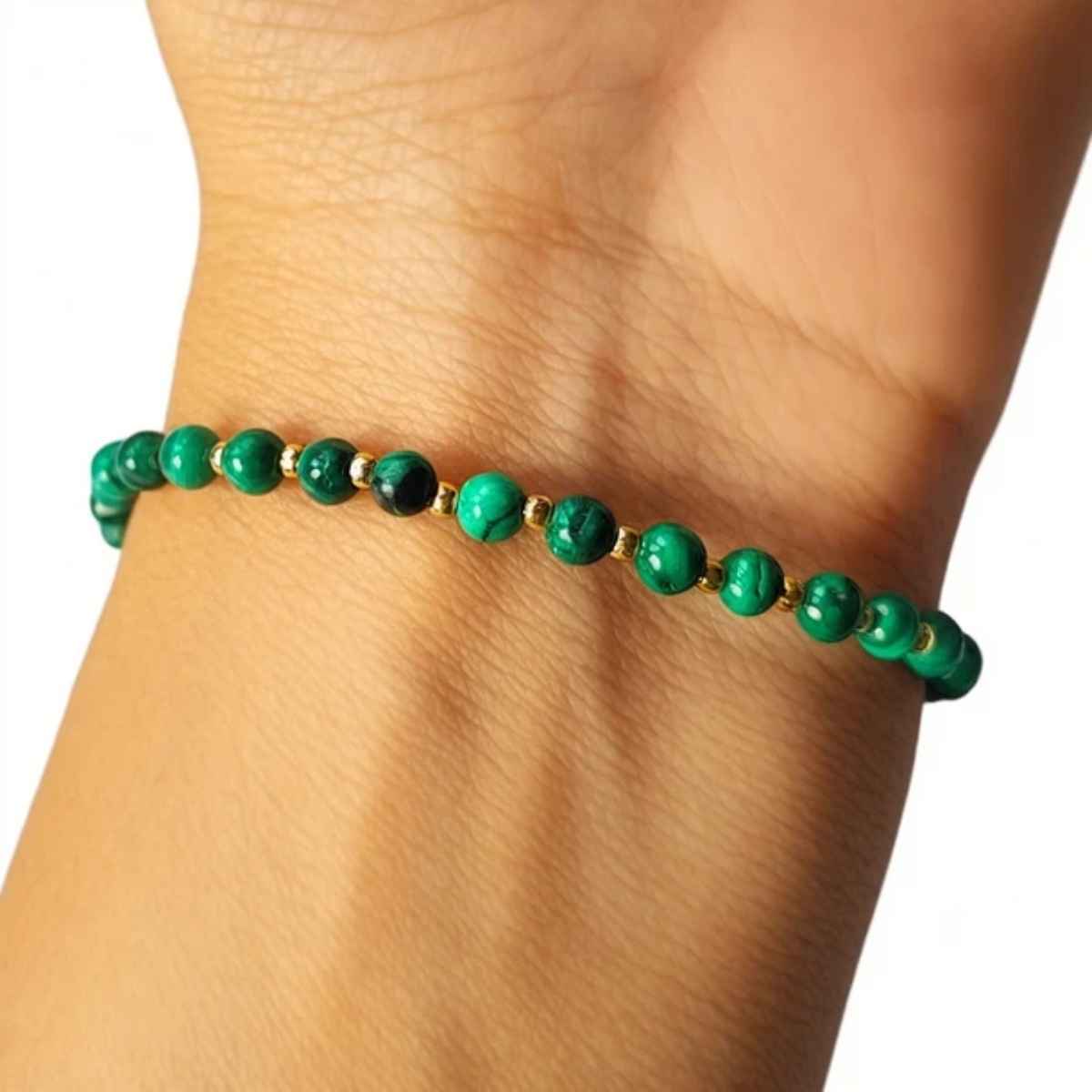 Pulsera Malaquita 6mm