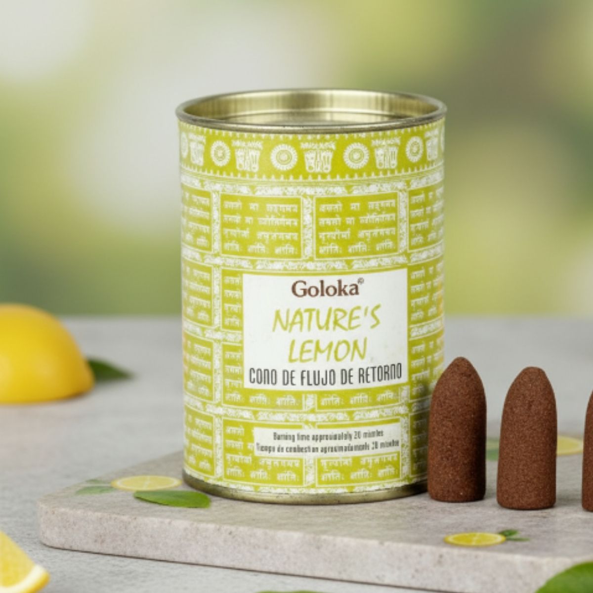 Incienso Cascada Limon Natural 24Conos