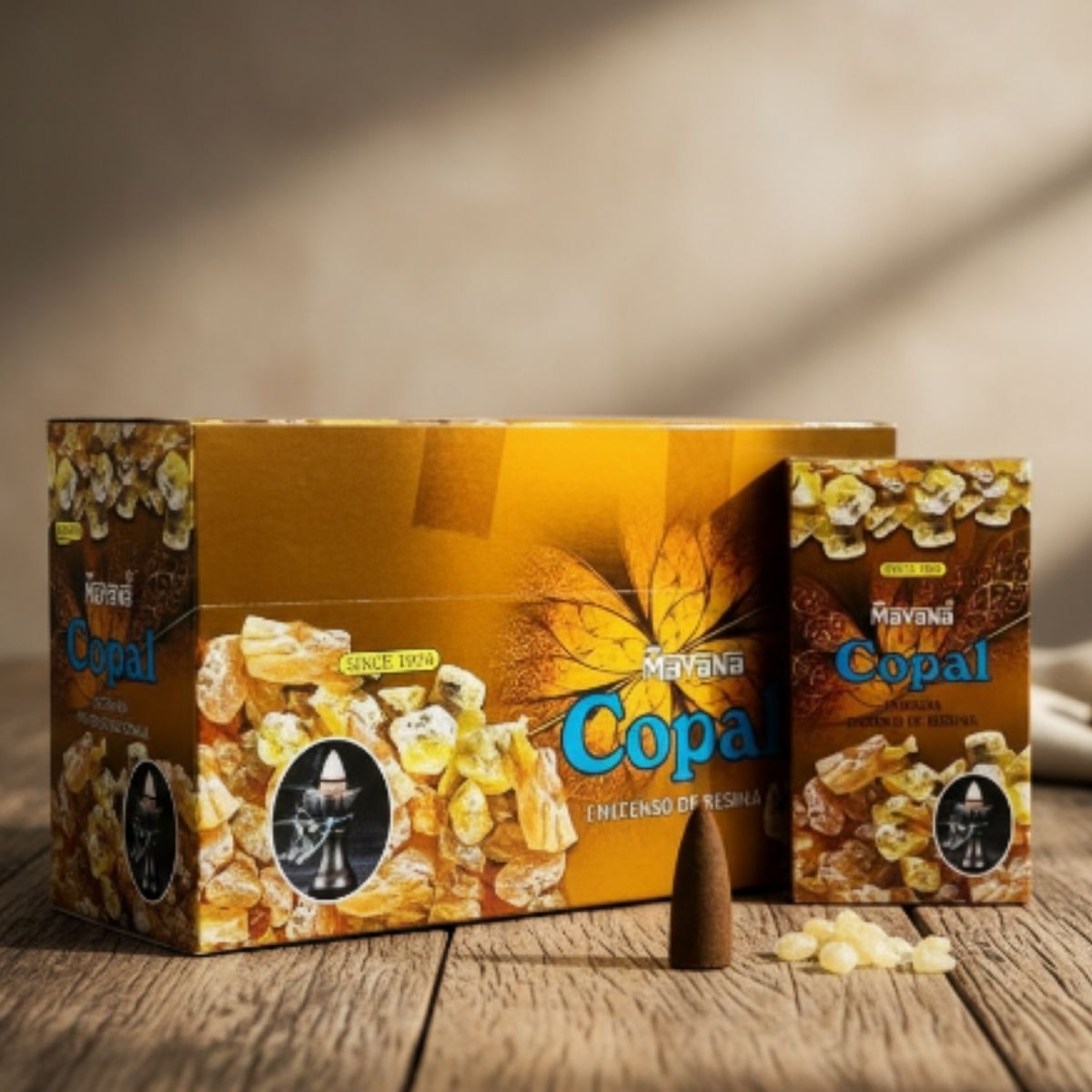 Incienso Cascada Copal 120 conos