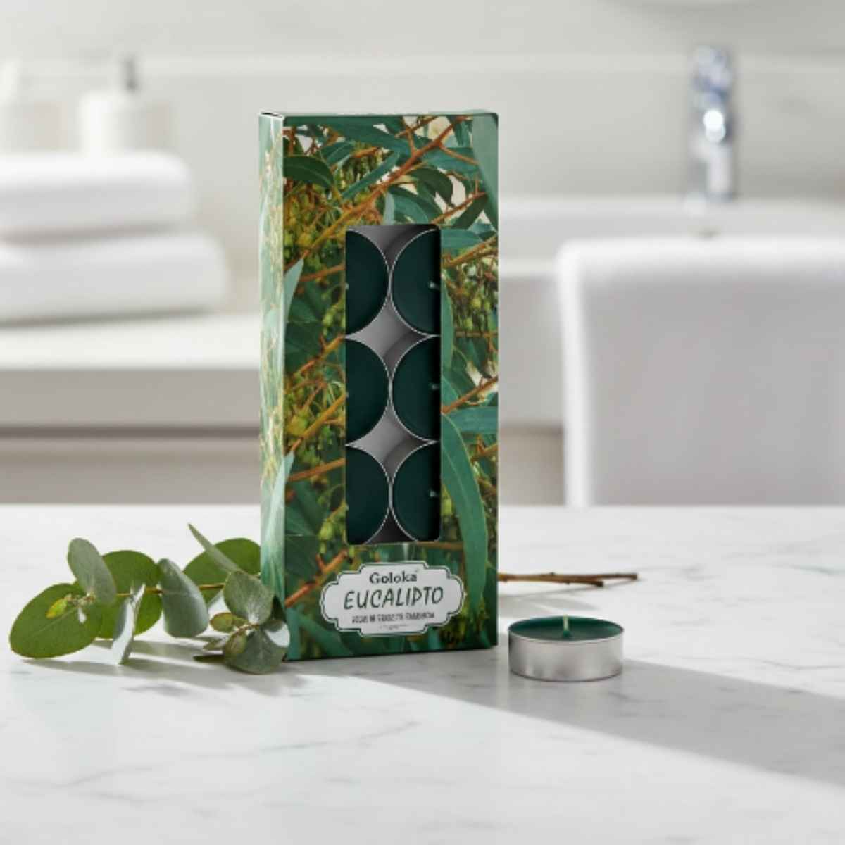 Vela Tealight Eucalyptus