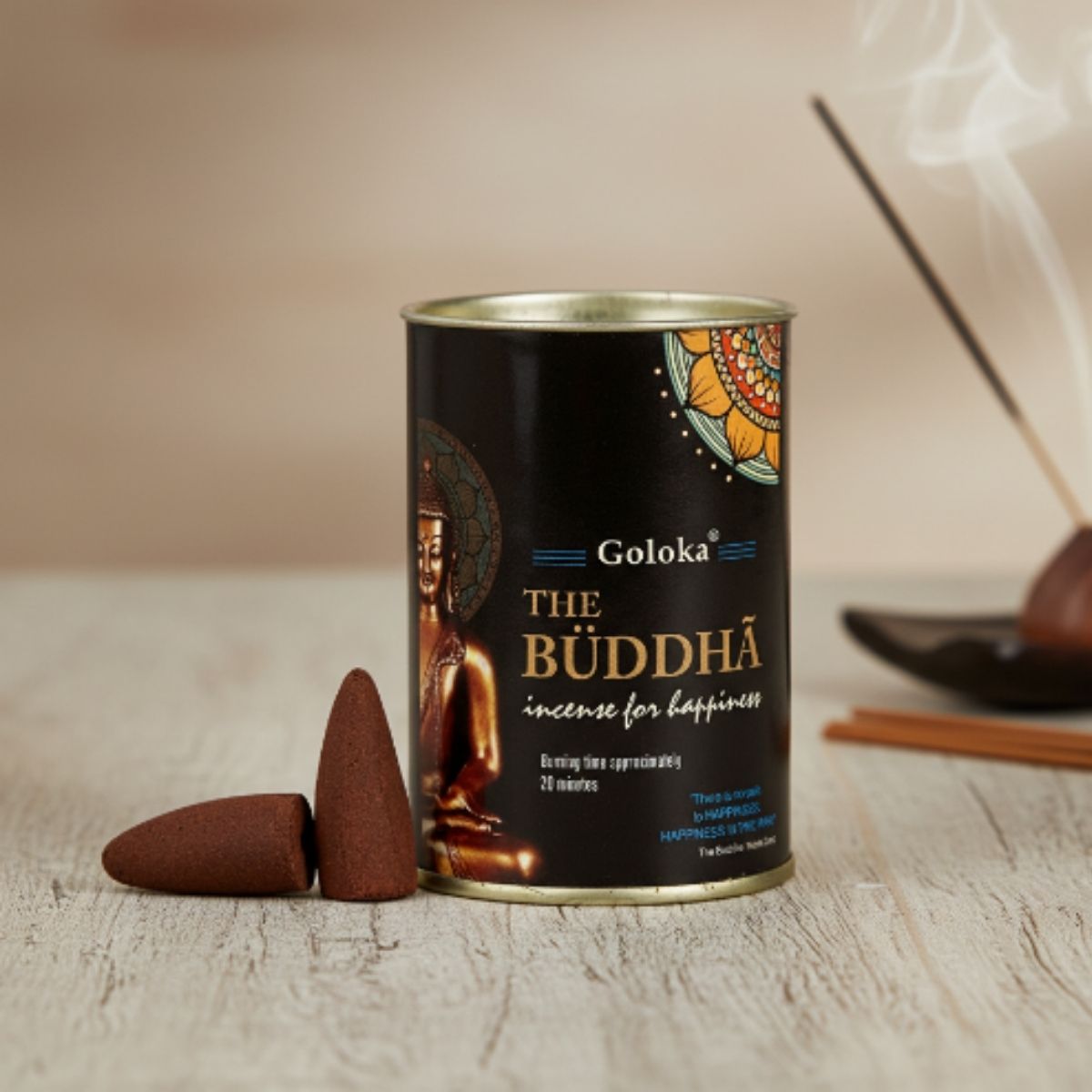 Incienso Cascada Buda 24 conos