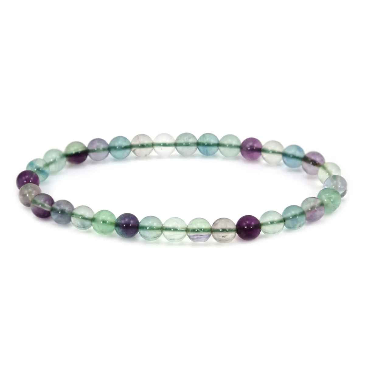 Pulsera Fluorita 6mm